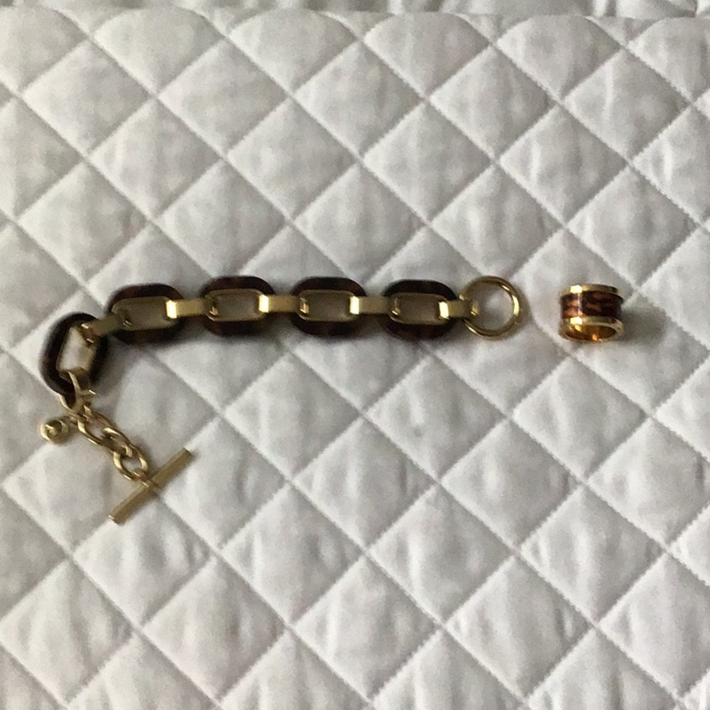 Bracelet and ring set